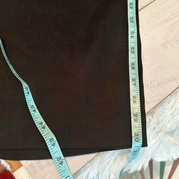 Talbots Linen Blend Black Pants Size US 20W - Picture 9 of 9